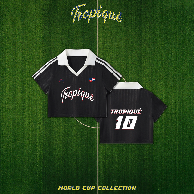 Dominican Republic Woman's Crop Jersey